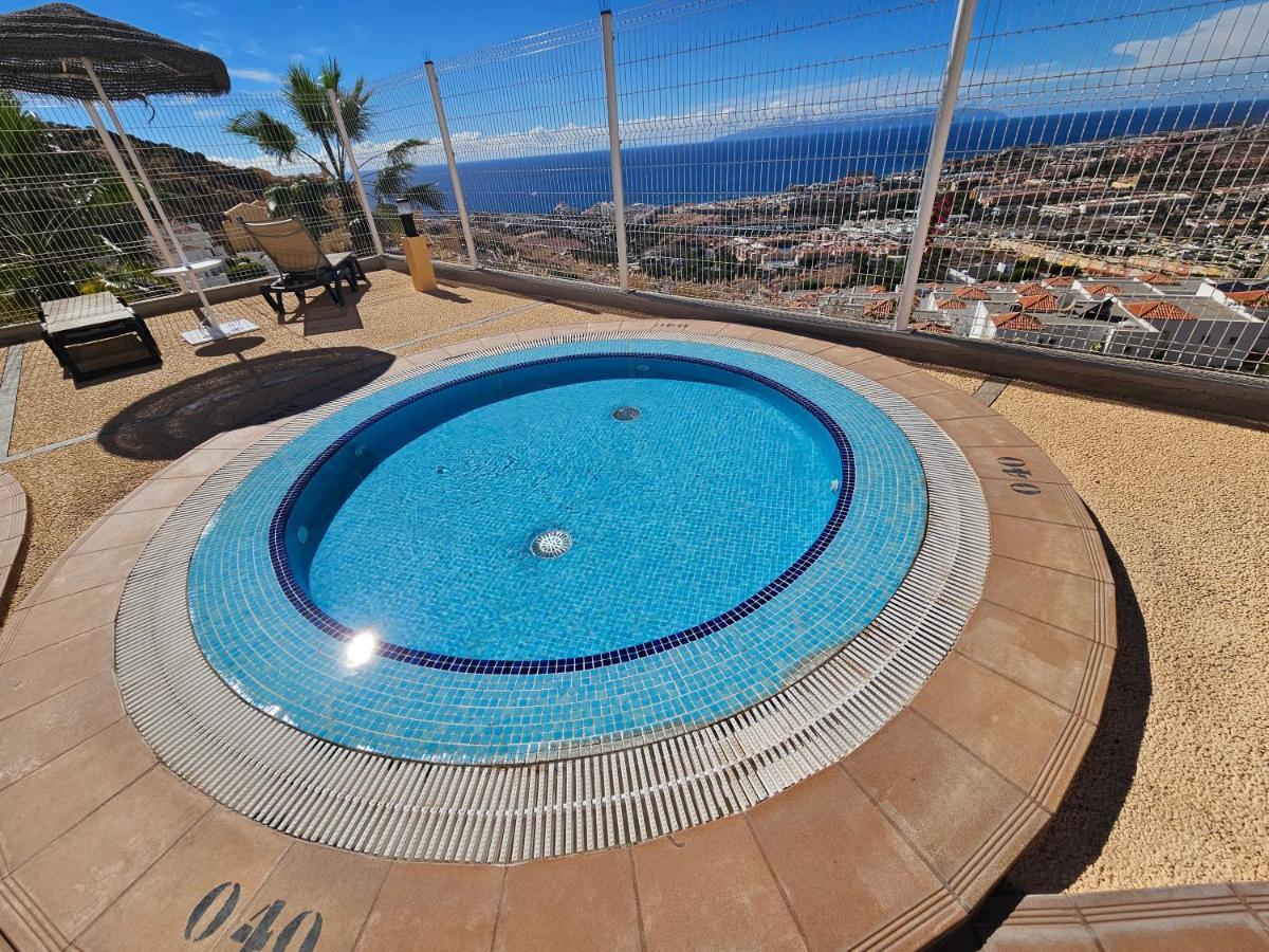 Luxury Sunset 408 Heated Pool With Air Condition And Sea Views Costa Adeje Dış mekan fotoğraf