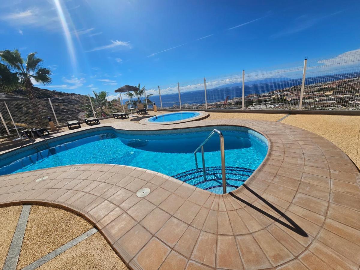 Luxury Sunset 408 Heated Pool With Air Condition And Sea Views Costa Adeje Dış mekan fotoğraf
