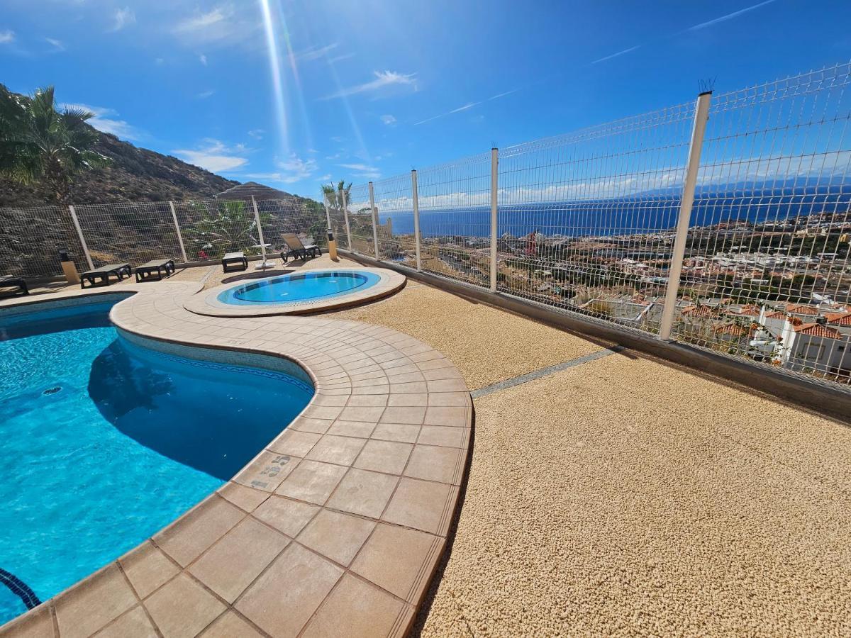 Luxury Sunset 408 Heated Pool With Air Condition And Sea Views Costa Adeje Dış mekan fotoğraf
